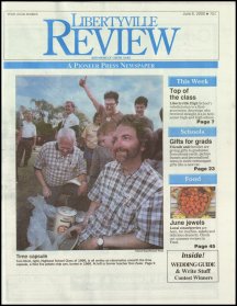 Libertyville Review, June 8, 2000 cover...